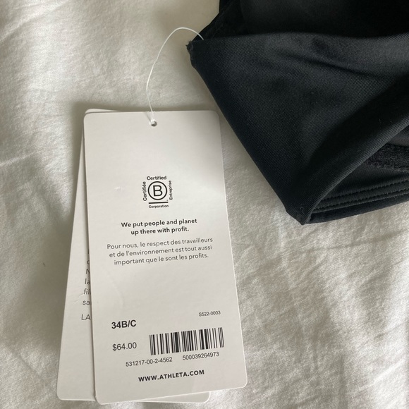 ATHLETA Square Neck Bra Cup Bikini Top Sizes S/M & L/XL NWT - Picture 6 of 6